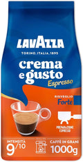 Lavazza Espresso Crema e Gusto Forte Whole Beans Coffee 1Kg