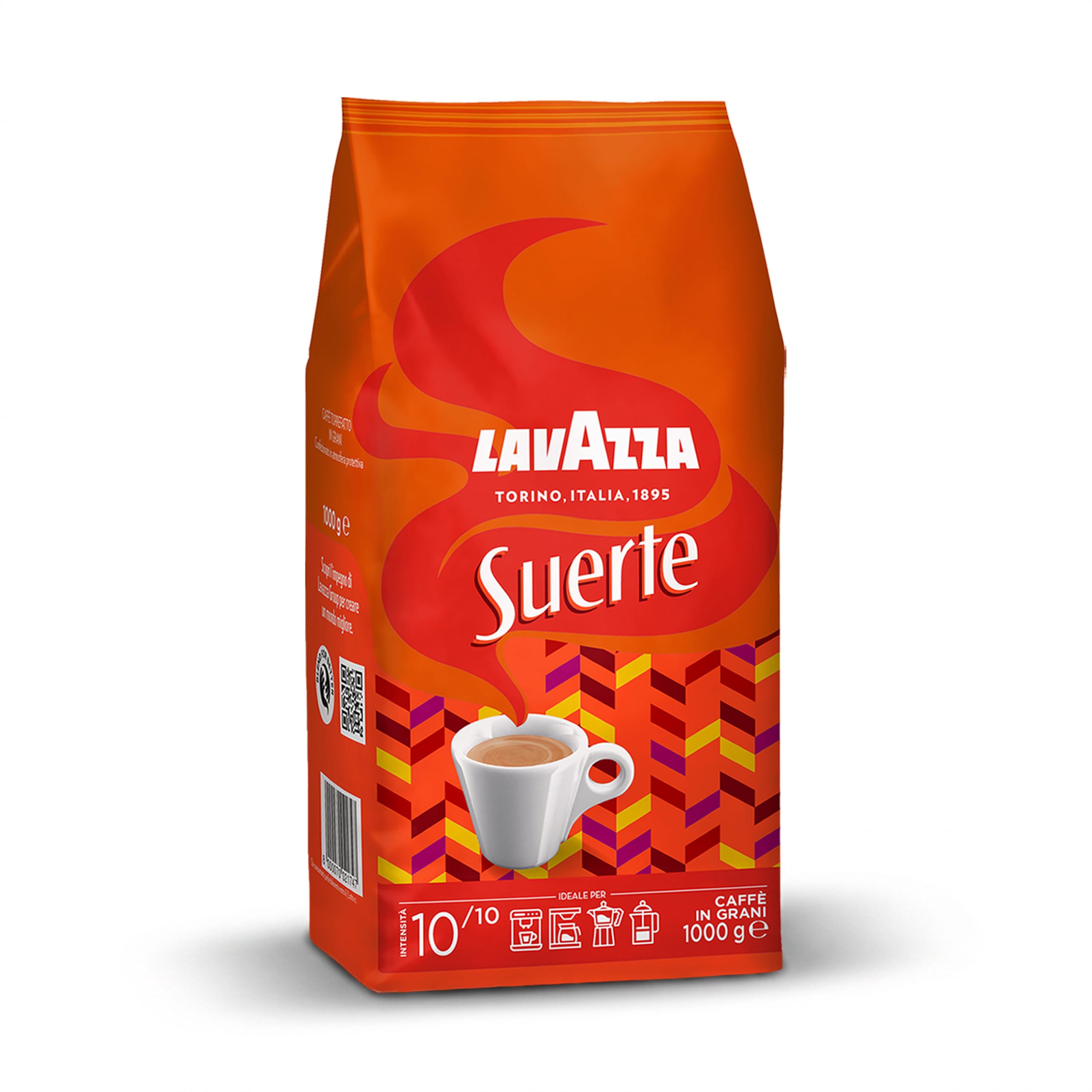 Lavazza Suerte Whole Beans Coffee 1 Kg