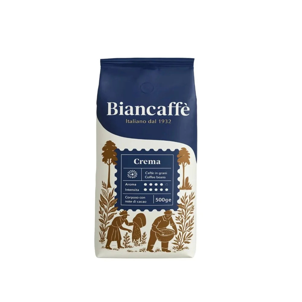 Biancaffè Espresso Crema Whole Beans Coffee 500g