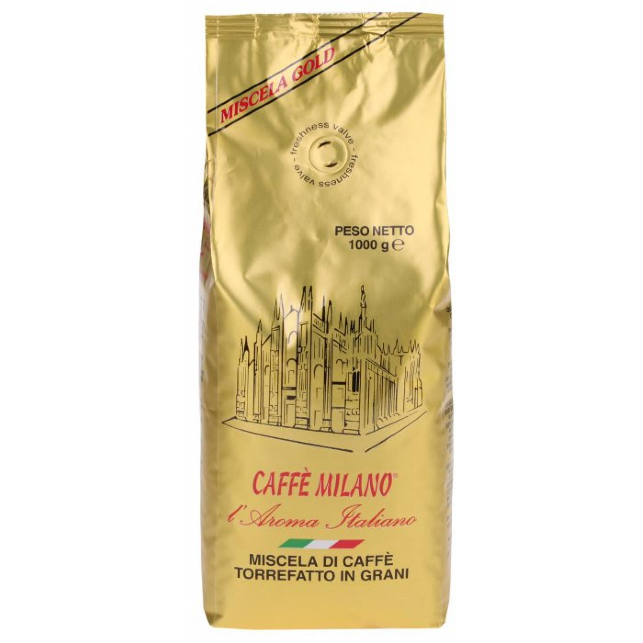 Caffe Milano Coffee beans Miscela Gold - 1Kg