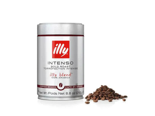illy Intenso Bold Roast Caffe in Grani Beans Coffee 250g