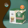Starbucks Dolce Gusto Capsules by NESCAFÉ, Caffè Latte – Box of 12 Pods/12 Servings