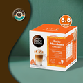 NESCAFÉ Dolce Gusto Capsules, Caramel Latte Macchiato – Box of 8+8 Pods/8 Servings