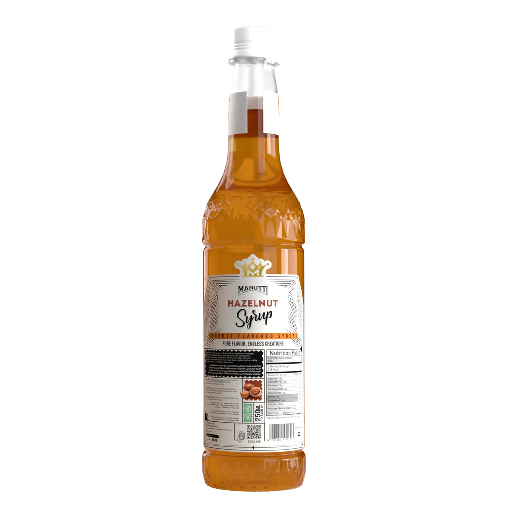 Manutti Hazelnut Syrup 350ml