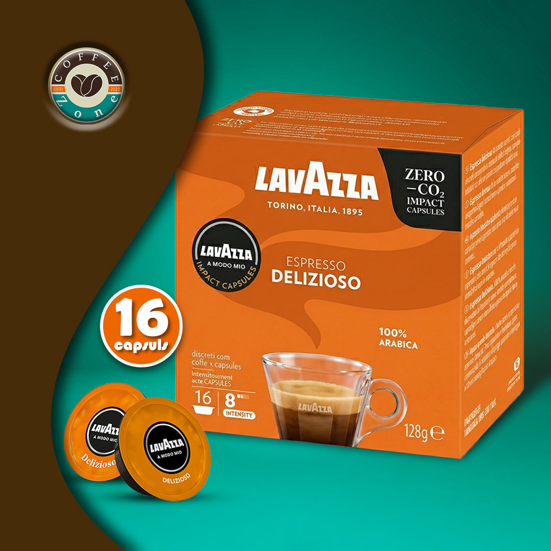 Lavazza A Modo Mio Delizioso Capsules - 16 Capsules