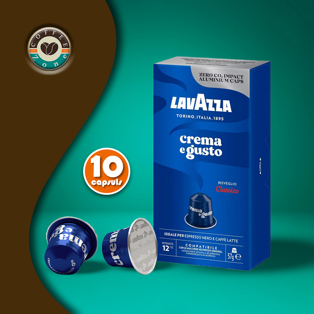 Lavazza Crema e Gusto Classico Capsules - 10 Capsules