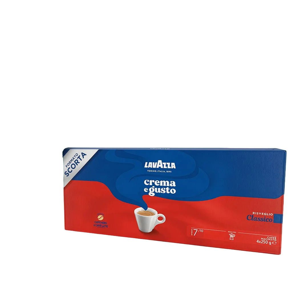 Lavazza Crema e Gusto Ground Coffee (4*250g) 1000g