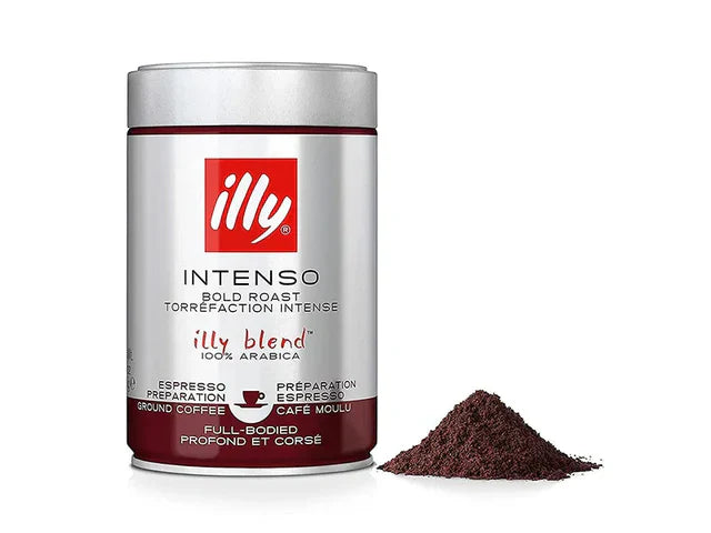 illy Intenso Bold Roast Ground Espresso Preparation Coffee 250g